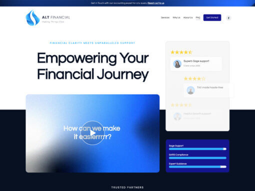 Projects 87 altfinancial website