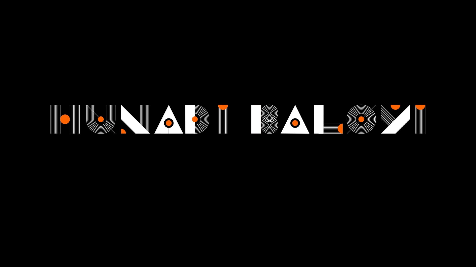 Tirisano Mmogo Animated Typeface 02
